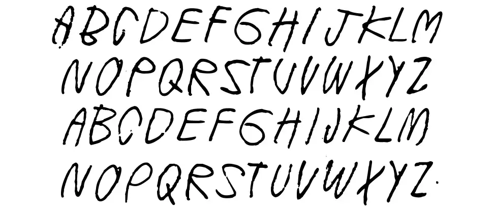 Windy Indigofont specimens