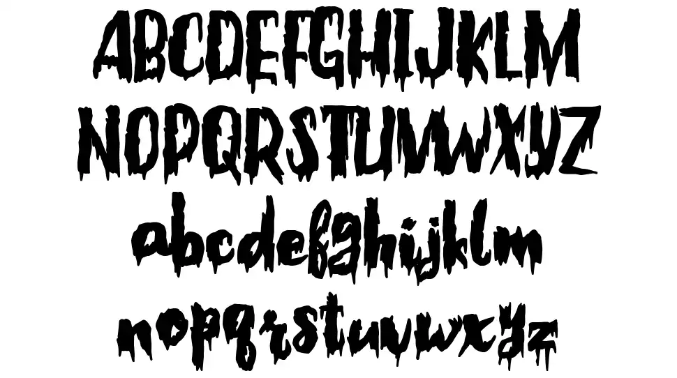 Woman of the Apocalypsefont specimens