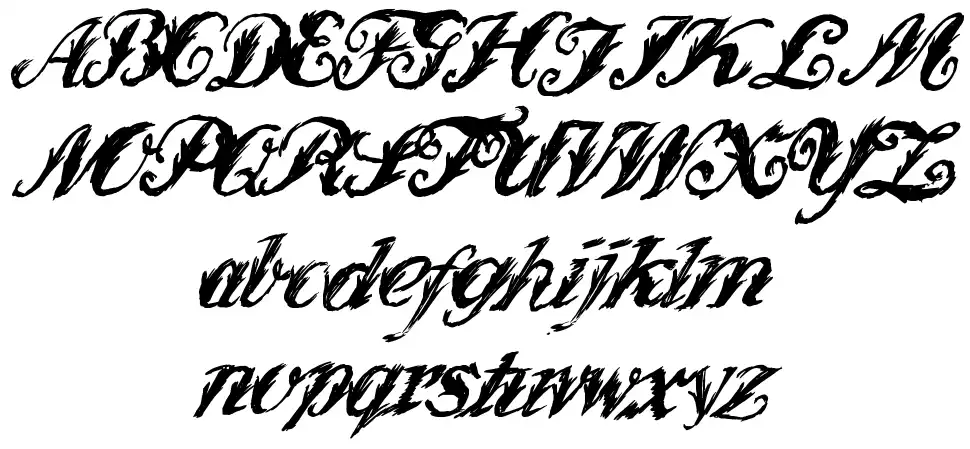 Wonder Inkfont specimens