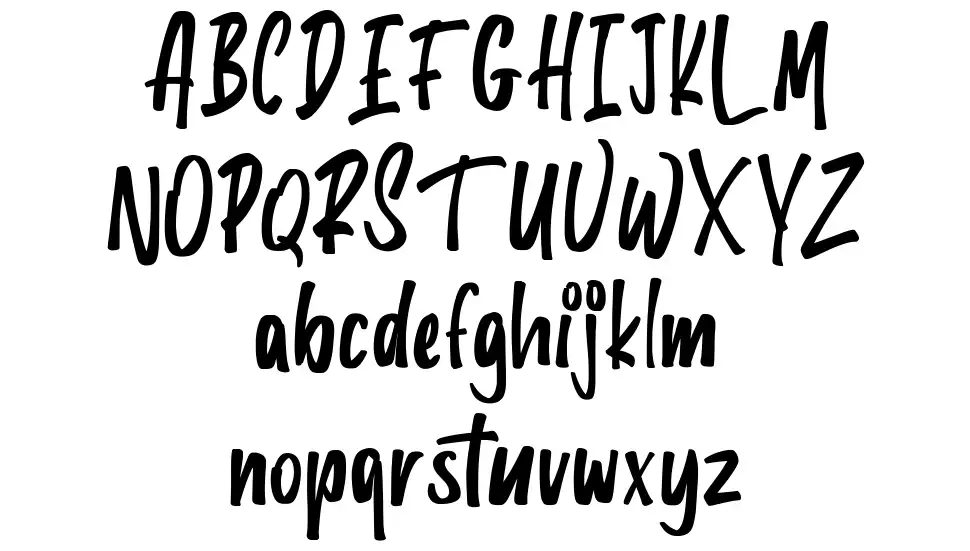 Wonderful Junglefont specimens