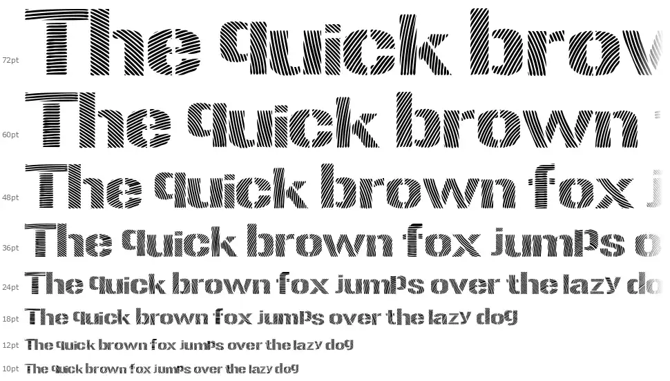 Woodcutter Optical Armyfont waterfall