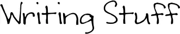 Writing Stuff