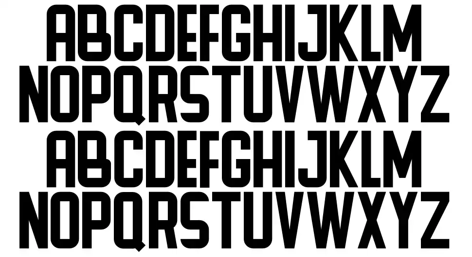 Zappatfont specimens
